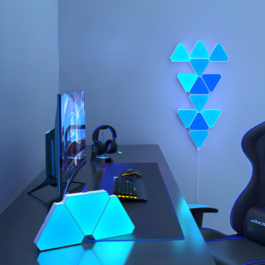 chambre applique murale LED Triangulaire au bureau