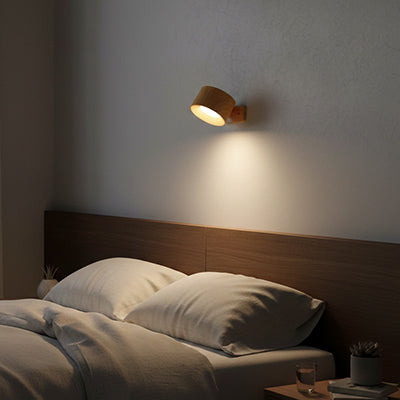 Applique murale pour chambre bois en et en tête de lit pour la nuit