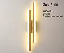 Applique murale pour chambre | Cuivre LED 3 intensités