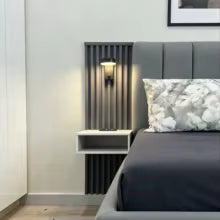 Applique murale pour chambre nordique ajustable au chevet du lit