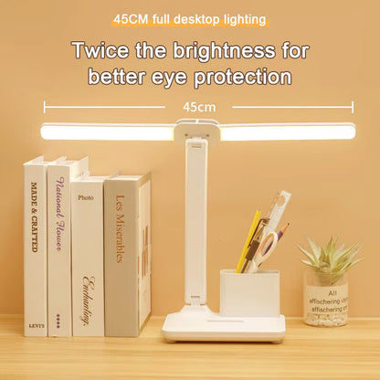 Lampe de bureau LED Tactile Rechargeable avec ses dimensions