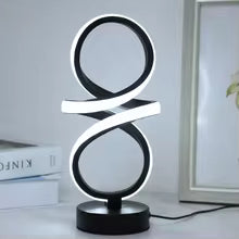 lampe de bureau spirale USB lumiere du jour