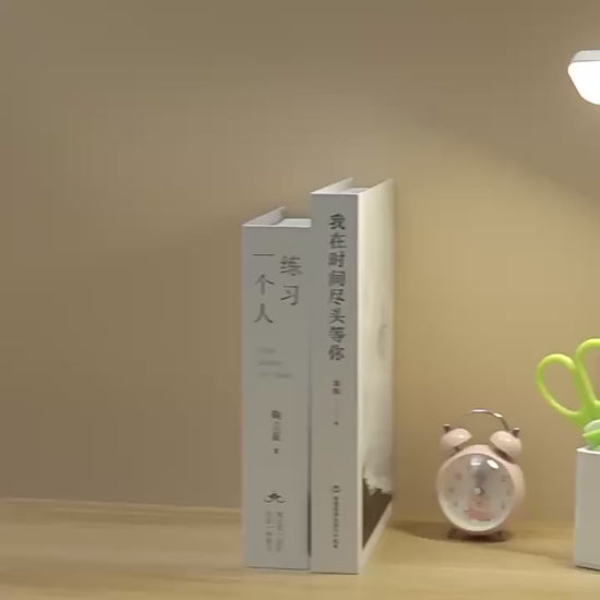 Lampe de bureau ajustable tactile rechargeable LED-vidéo de démonstration

